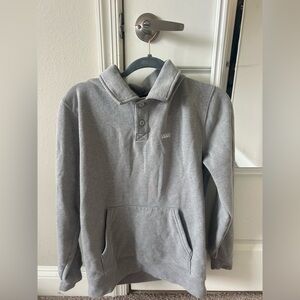 Vans Not Preppy Polo Fleece 
Cement Heather 
Size: M